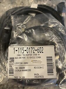 NEW! RAVEN Viper Pro to Viper 4+ Adapter Cable 1-115-0172-602
