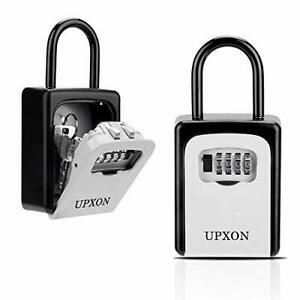 Key Lock Box UPXON Large Capacity Key Storage Box with Resettable Code 4 Digi...