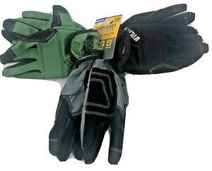 3-Pack Gloves Firm Grip Utility Working Size Medium High Dexterity Performance