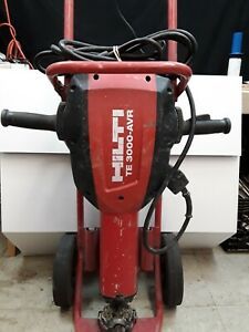 Hilti TE 3000-AVR w/ Cart 1-1/8 TE 3000-AVR Demolition Jack Hammer