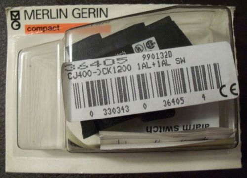 Merlin gerin - 36405 - auxiliary/alarm switch - for cj &amp; ck breakers - nip for sale