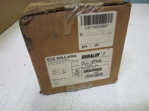 Lot of 5 hubbell oll-2mww conduit body 3/4&#034; *new in a box* for sale