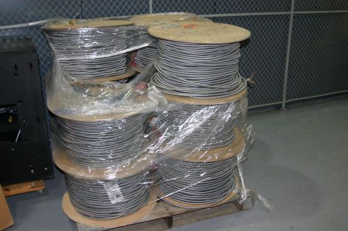 1000&#039; role ac-lite aluminum armored cable  acthh 12-2 wire electrical conduit for sale