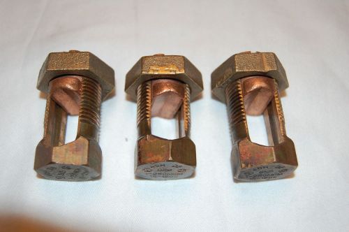 Brasssplit bolts 250mcm set of 3 for sale