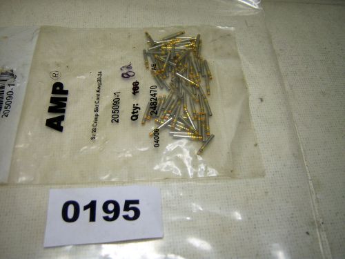 (0195) lot of 82 amp crimp pins 24-20 for sale