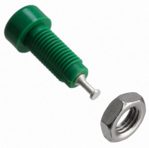 CONN JACK TIP INSULATED DELUXE GREEN P/N:105-0604-001 QTY: 1ea.