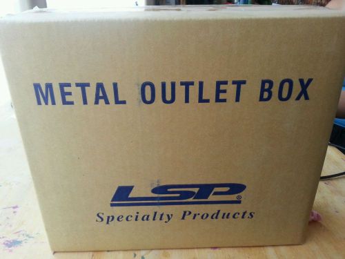 Lsp specialty products metal outlet box model p-40441 new electrical plumbing for sale