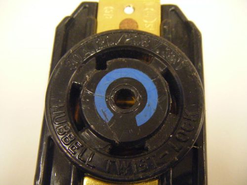 Hubbell Twist-Lock Receptacle 20A, 120/208V 3 Phase, Female