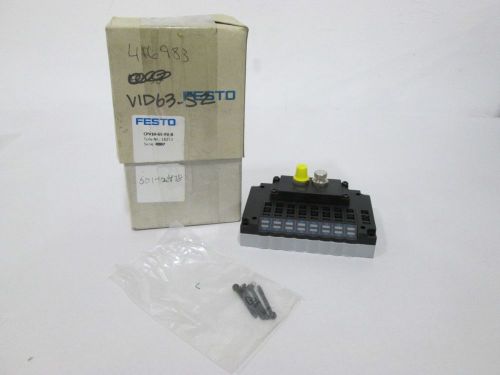 New festo cpv10-ge-fb-8 input module valve terminal d289139 for sale