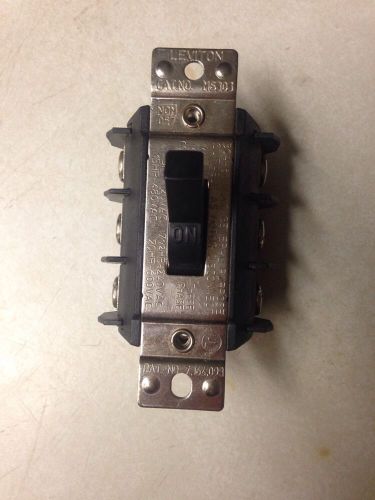 LEVITON MS303-DS Disconn Switch,Manual,30A,3Ph,3-20HP