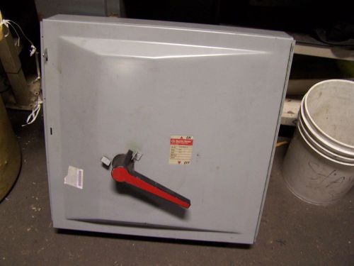 GE 800 AMP FUSED SAFETY SWITCH 600 VAC 3 POLE ADS36800LB