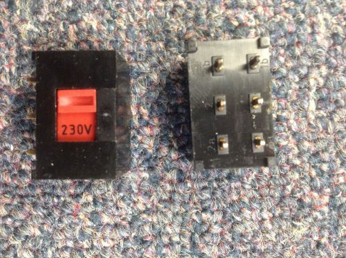 Marquardt Line Voltage Selector Switch 230/115 V  Qty 2