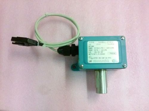 UNITED ELECTRIC CONTROLS Type J6 Model 218 Pressure Switch