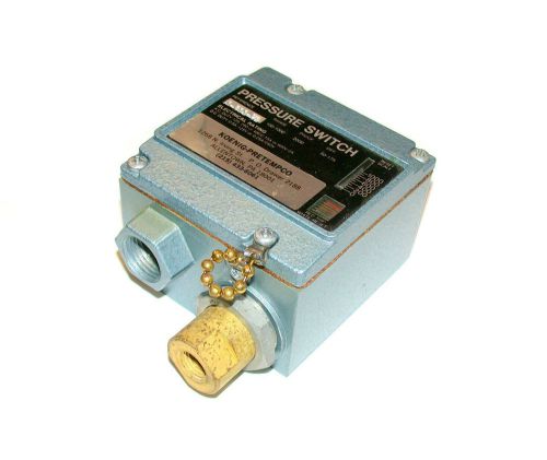 New koenig-pretempco pressure switch 15 amp model 01-911-72 for sale