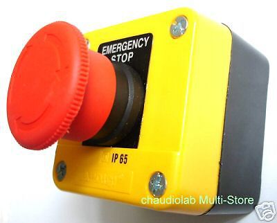 New EMERGENCY STOP Pushbutton Control Station IP65  #D98768