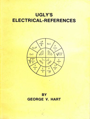 Ugly&#034;s Electrical References 1978 FIRST EDITION Inscribed by Author