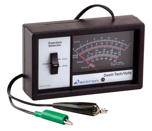 Actron Dwell Tachometer Voltmeter Analyzer Cp7605 Automotive Analyzer Test New