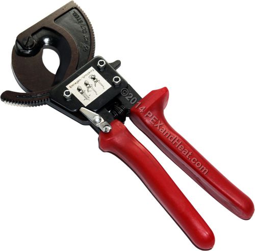 Heavy Duty Ratchet Cable Cutter Copper Aluminum multi-core cables up to 500 MCM