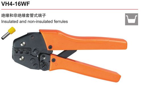 6-16mm2 vh4-16wf insulated&amp;non-insulated ferrules saving energy crimping pliers for sale