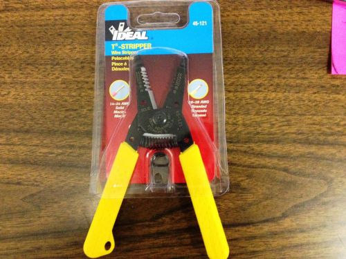 IDEAL STRIPPER CUTTER PLIER ACTION 6-HOLE, SPRING LOADED 45-121 NEW