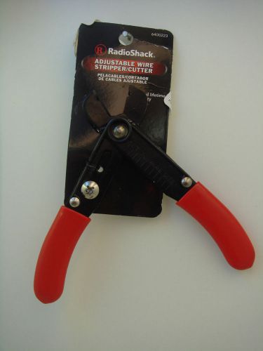 RadioShack® Adjustable (10-24AWG) Wire Stripper-B2