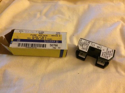 NEW SQUARE D 56700 FUSE HOLDER CLASS 9080 TYPE PF-1