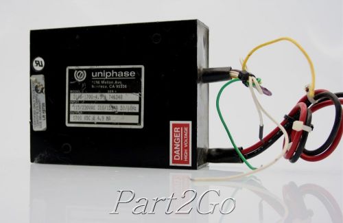 Uniphase laser power supply 314s-1700-4.9 4  115/230vac  1700vdc 4.9ma for sale