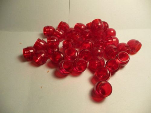 30 DIALIGHT MILITARY LIGHT INDICATOR RED CAPS FOR 951310XP11 6210-00-284-049