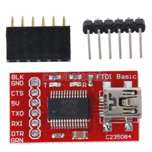 FT232RL Chipset FTDI USB 2.0 to TTL Serial Adapter Module for Arduino Moni Pro
