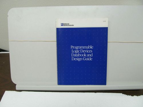 NATIONAL SEMICONDUCTOR 1990 PROGRAMMABLE LOGIC DEVICES DATABOOK AND DESIGN GUIDE
