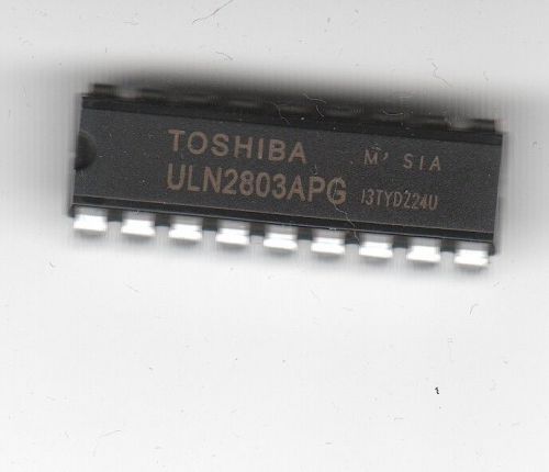 100pcs uln2803a uln2803 transistor array-8 npn ic toshbia - dip usa seller for sale