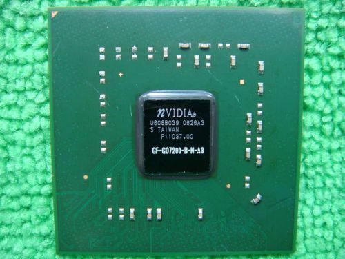10x NVIDIA GF-GO7200-B-N-A3 BGA IC Chipset With Balls