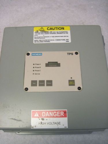 Siemens TPS Transient Voltage Protection System TPS-E12-240-SC 480/277 Y**NEW**