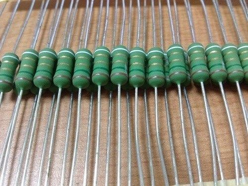 20pcs x 1.5 ohm 1r5 2w knp 5% wire wound resistors,flameproof,resin paint for sale