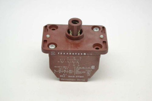 Demag mannesmann 87419544 10a amp 150v-ac contact block b403134 for sale