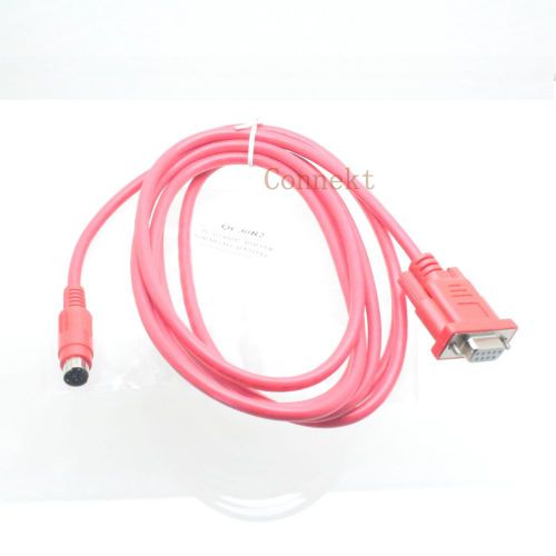 Plc cable rs232/rs232 red for qc30r2 mitsubishi for sale