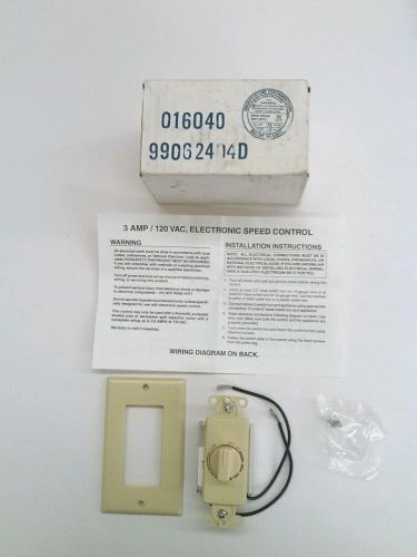 New Broan Speed Control Switch P/N 99030254 (D204)