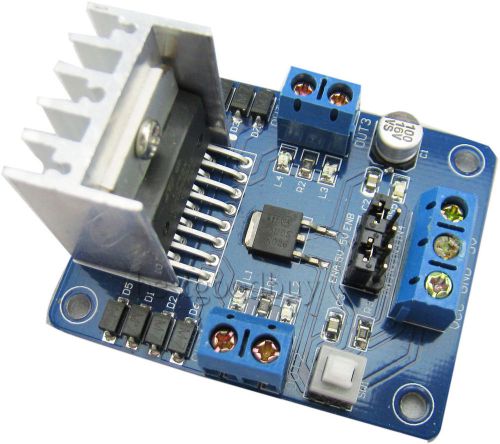 5V L298N dual H-bridge DC Stepper motor driver board module Arduino