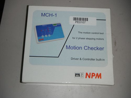 Nippon Pulse NPM MCH-1 Motion Checker (0107)