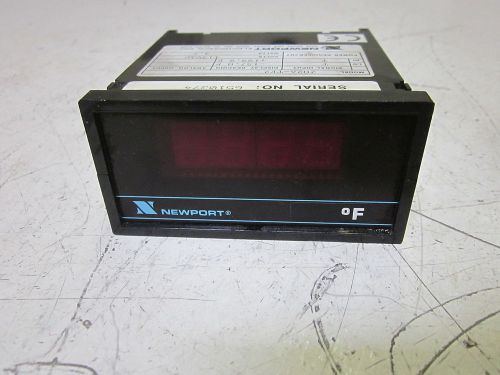 Newport 202a-tf2 digital panel meter 115vac *used* for sale