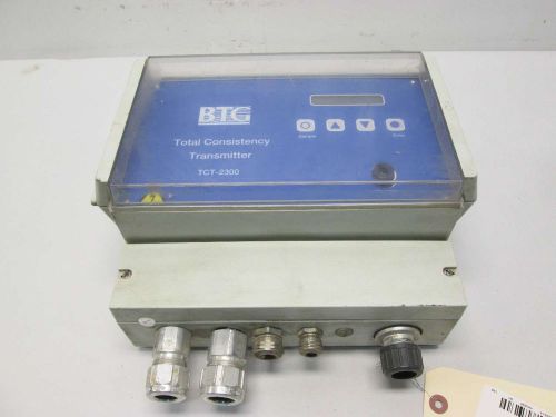 Btg tct-2300 pulptec 50w 100-240v-ac consistency transmitter d403690 for sale