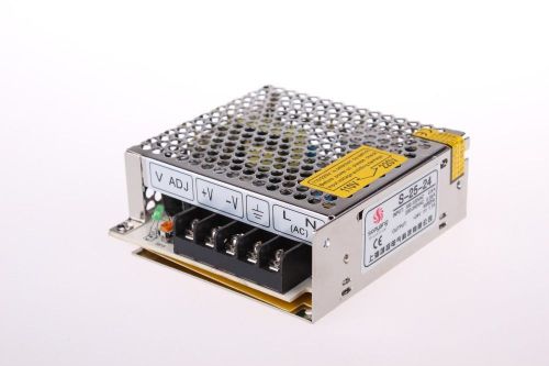 NEW AC100-240V to 24V DC 1.1A 25W Regulated Switching Power Supply