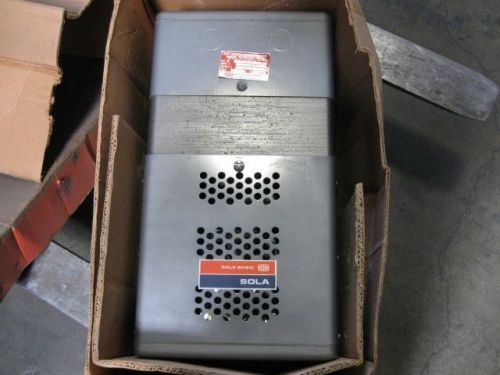 Sola constant voltage transformer (23-26-220) new older surplus, warranty for sale