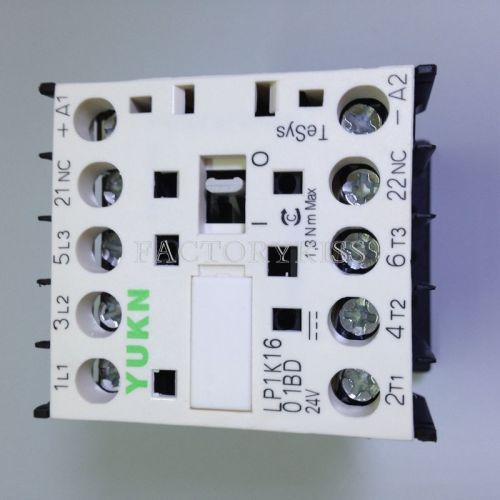 Mini AC Contactor LP1-K1601MD K Series Relay Module FKS