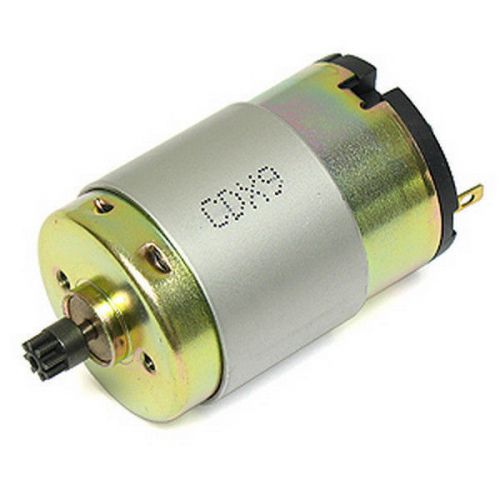 12v dc motor with gear on shaft cdx 9. lots of  (4) for sale