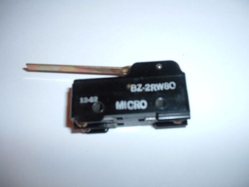 Nos honeywell / microswitch ac/dc leaf switch w/o pkg. p/n bz-2rw80 for sale