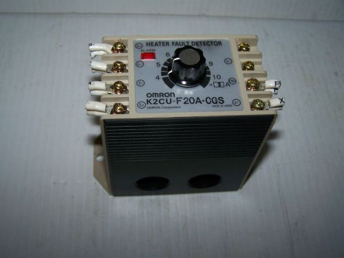 OMRON HEATER FAULT DETECT CONTROL K2CU-F20A-CGS
