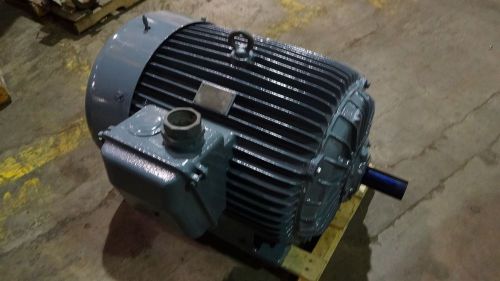 Elektrim 150 hp 3600 rpm 445ts ud768999 ac electric motor professionally rebuilt for sale