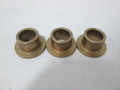 LOT 3 NEW BRONZE BUSHING 3/4IN ID 1IN OD 1/8IN THICK D353669