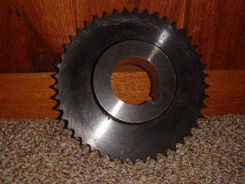 Martin Double Bore Roller Chain Steel Sprocket D40B45 40 Double Strand 45 Teeth